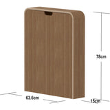 FLEXA Oak Væghængt Stellebord