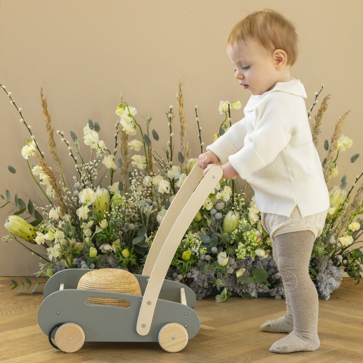 Gobabygo Sand Crawling Strømpebukser Organic Bomull