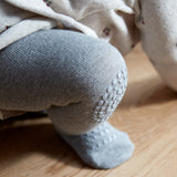 Gobabygo Grey Melange Crawling Strømpebukser Organic Bomull