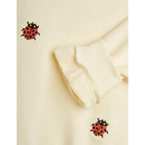 Mini Rodini Offwhite Ladybugs Embroidery Lace Collegegenser