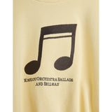 Mini Rodini Yellow Note Embroidery Collegegenser