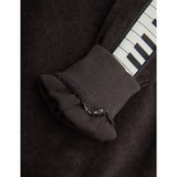 Mini Rodini Black Piano Terry Collegegenser