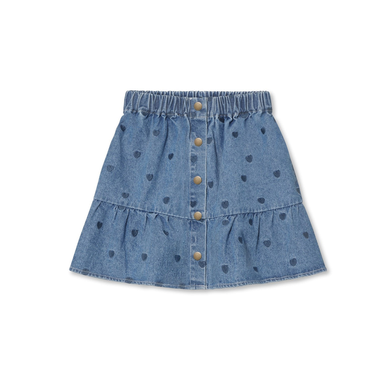 Fliink Lys Denim Blue Donna Denim Skjørt