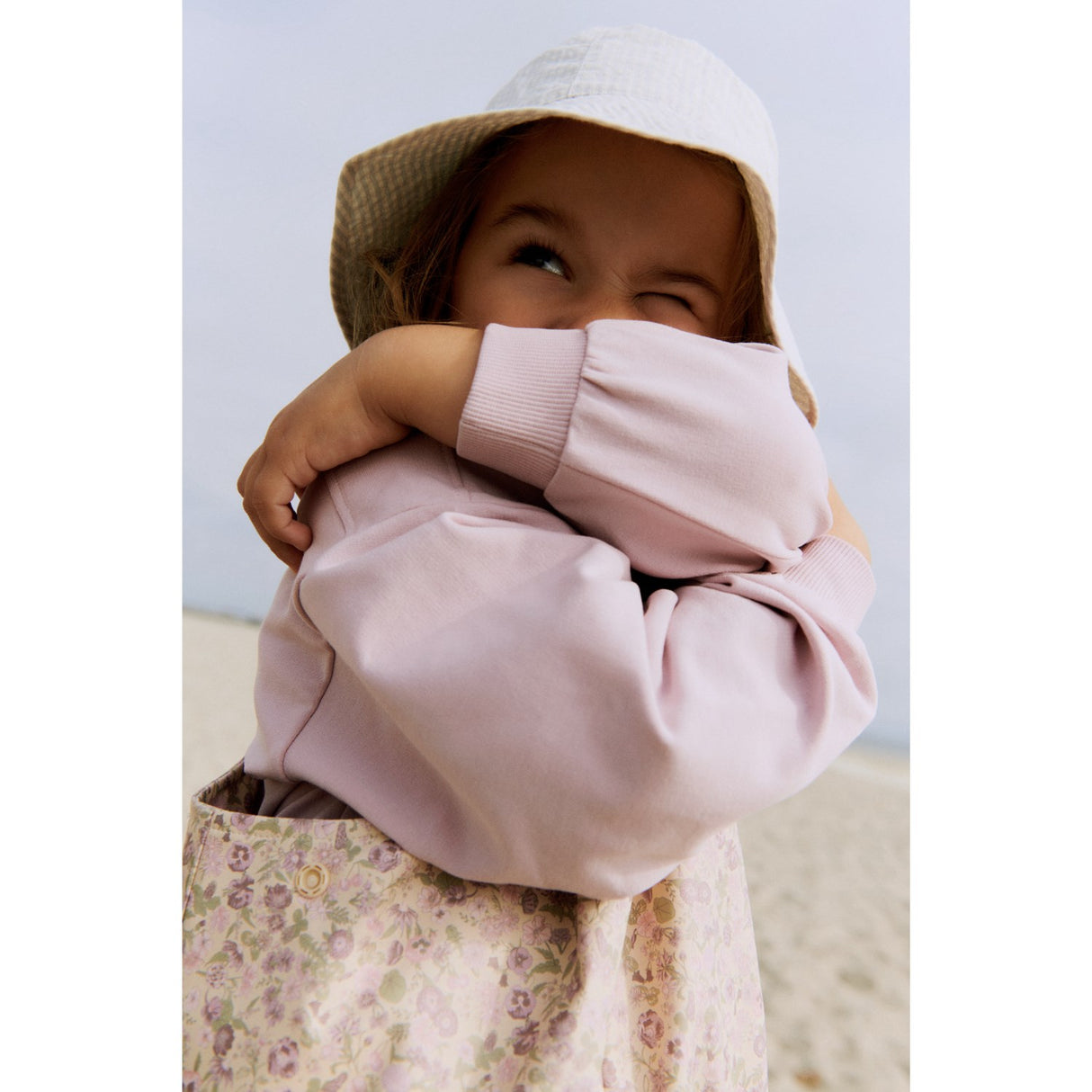 Wheat Rose Flower Field Regntøy Charlo Overall