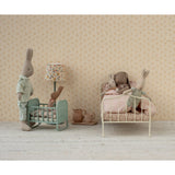Maileg Cradle, My - Blue Mint