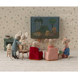 Maileg Folding Chair, Mouse - Red