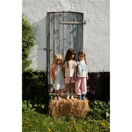 Wheat Bright Flowers T-Skjorte S/S Ally