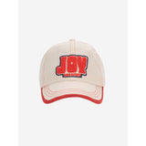 Bobo Choses Offwhite Joy Patch Bomull Caps