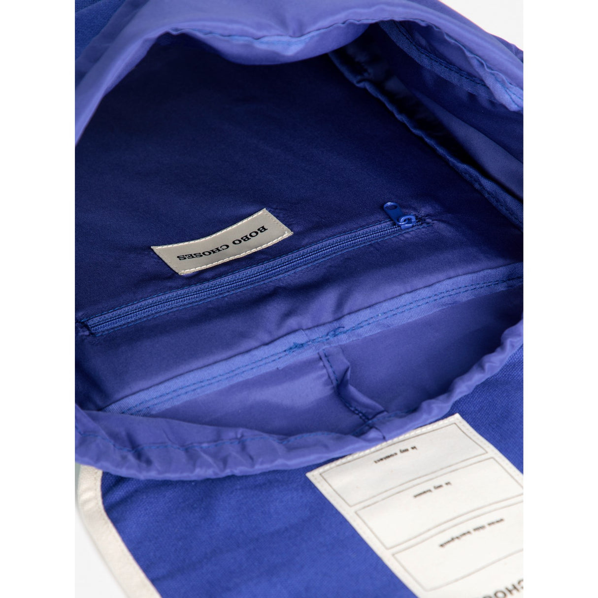 Bobo Choses Blue Smiling Label Rygsekk