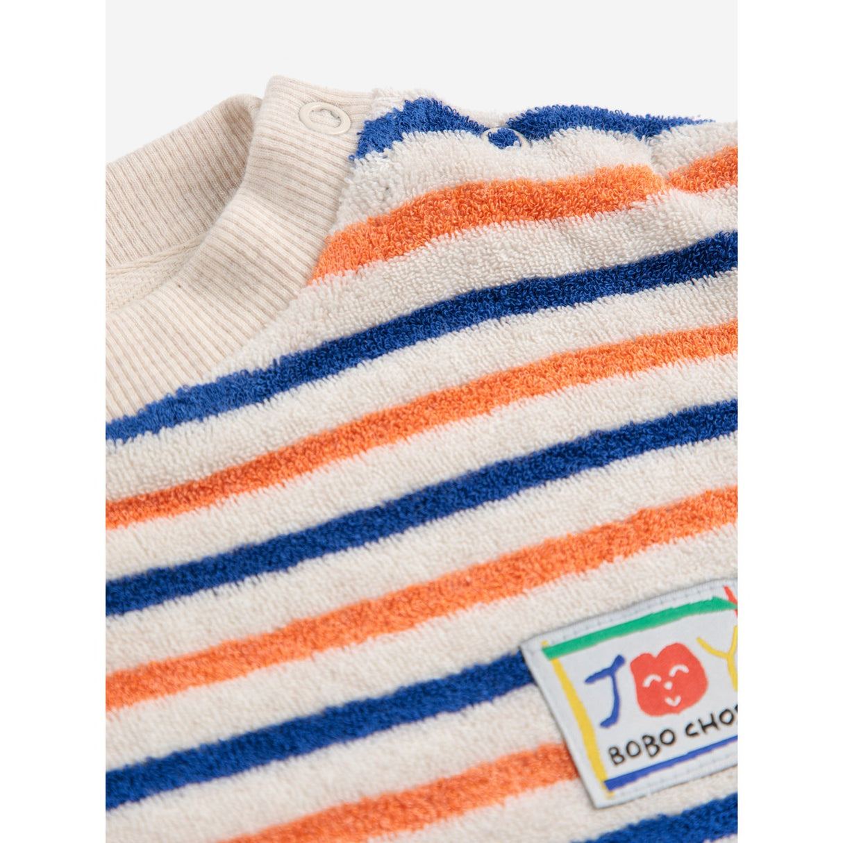Bobo Choses Multicolor Striped Terry Cloth Collegegenser