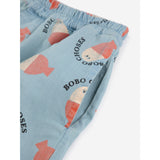 Bobo Choses Lys Blue Morning Egg All Over Woven Bermuda Shorts