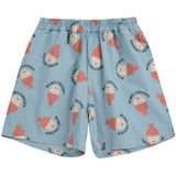 Bobo Choses Lys Blue Morning Egg All Over Woven Bermuda Shorts