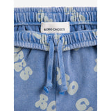 Bobo Choses Blue Wavy Bobo Choses All Over Waffle Bermuda Shorts