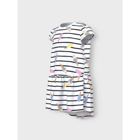 Name It Bright White Ice Vigga Capsl Kjole F1 Noos