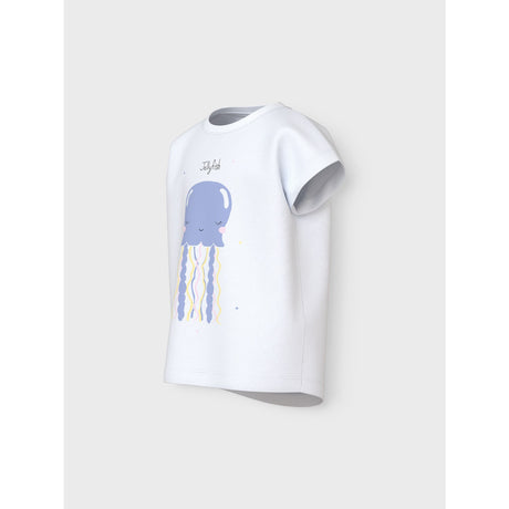 Name It Bright White Jellyfish Violet Capsl T-Shirt