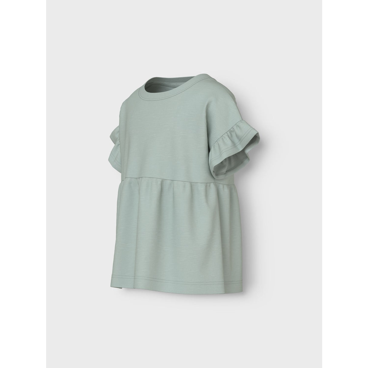 Name It Aqua Gray Vavina Topp