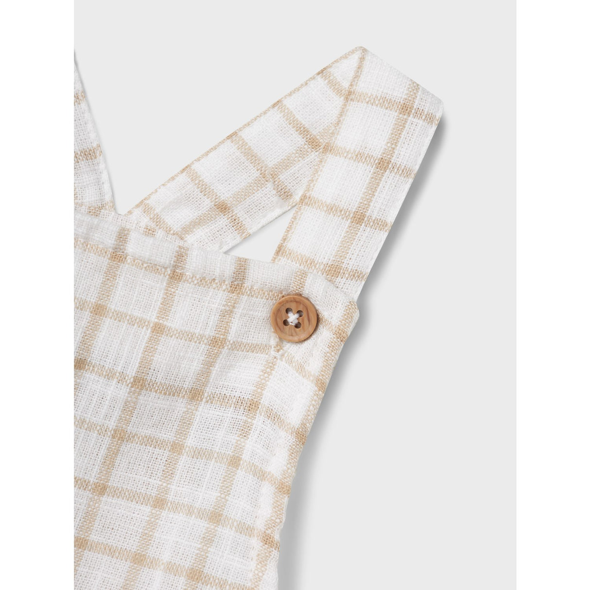 Name It Bright White Halom Kort Overall