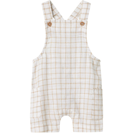 Name It Bright White Halom Kort Overall