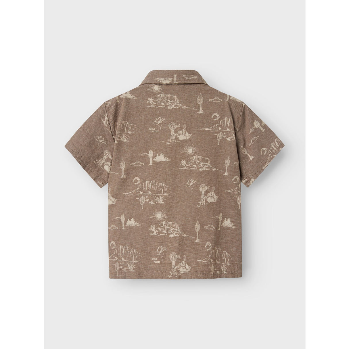 Name It Walnut Hestern Regular Skjorte