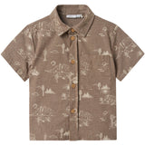 Name It Walnut Hestern Regular Skjorte