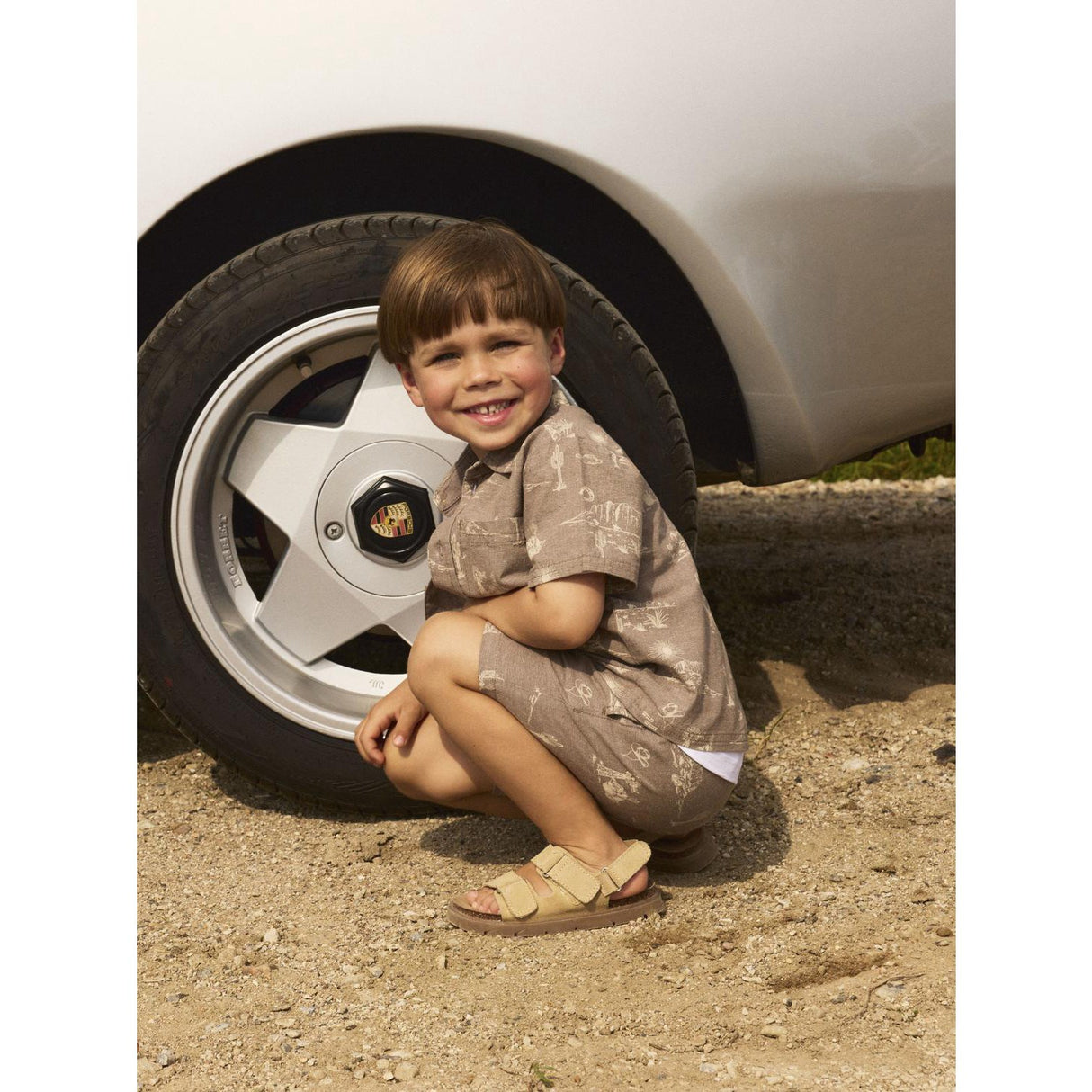 Name It Walnut Hestern Regular Skjorte