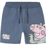 Name It Blue Mirage Art Peppa Pig Sweat Shorts