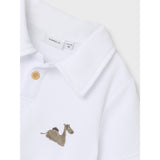 Name It Bright White Janus Regular Polo