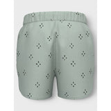 Name It Aqua Gray Violeta Shorts