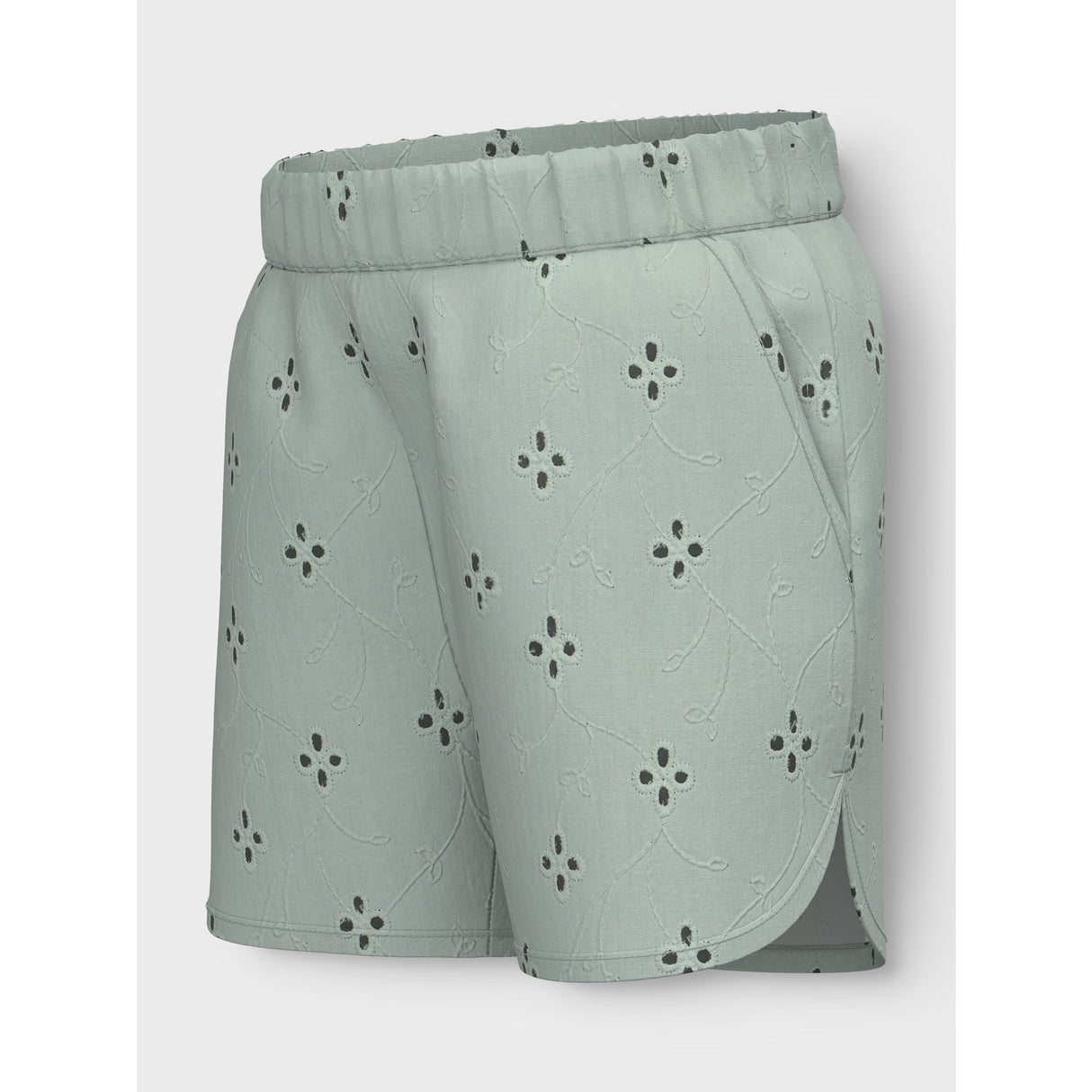 Name It Aqua Gray Violeta Shorts