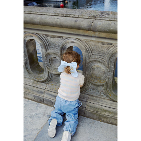 COPENHAGEN COLORS Sky Blue W Cream Stripe 3-Pakning Seersucker Tilbehør