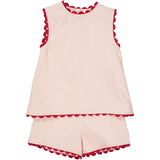 COPENHAGEN COLORS Dusty Rose Comb. Poplin Deco Summer Sett