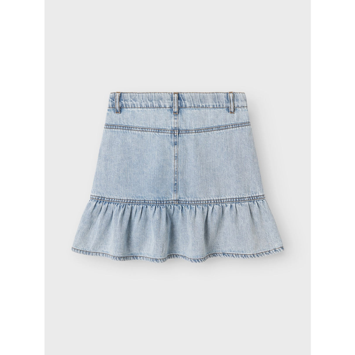 Name It Light Blue Denim Nynne Kort Denim Skjørt