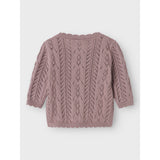 Name It Purple Dove Jollie Strikk Cardigan