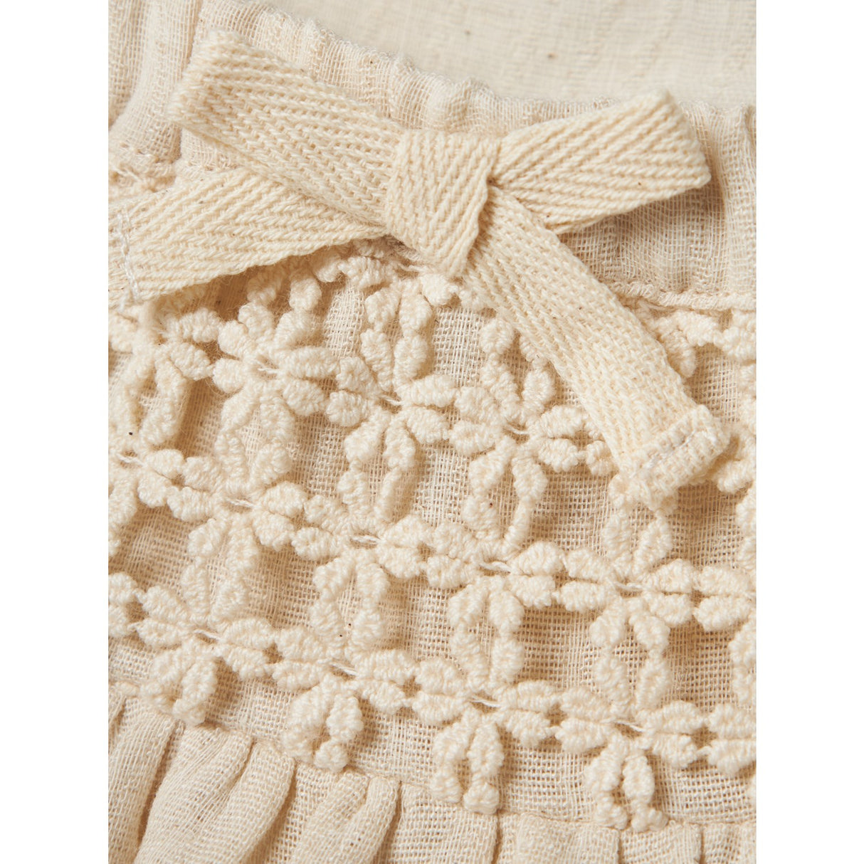 Name It Bleached Sand Jatti Stropp Topp