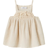 Name It Bleached Sand Jatti Stropp Topp