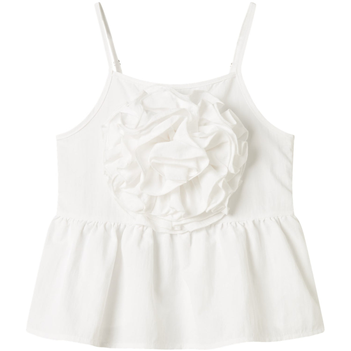 Name It Bright White Fylona Stropp Topp