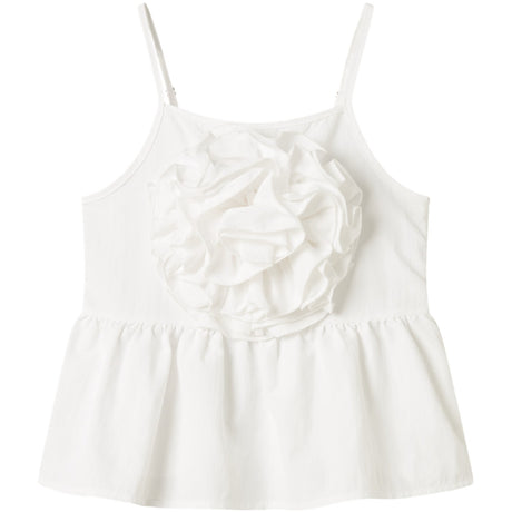 Name It Bright White Fylona Stropp Topp