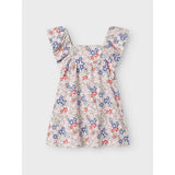 Name It Bright White Haile Caps Kjole