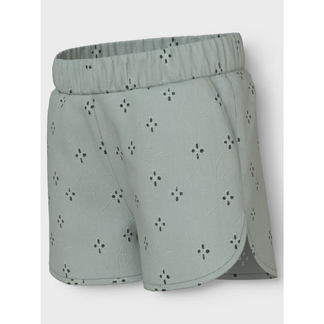 Name It Aqua Gray Violeta Shorts