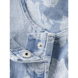 Name It Light Blue Denim Silla Denim Spencer Kjole