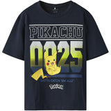 Name It Navy Blazer Mabr Pokemon Regular T-Shirt Noos