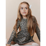 Sofie Schnoor Light Brown Leopard Kjole