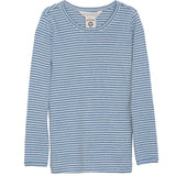 Serendipity Azur/Ecru Slim Bluse Stripe