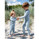 Serendipity Azur/Ecru Slim Bluse Stripe