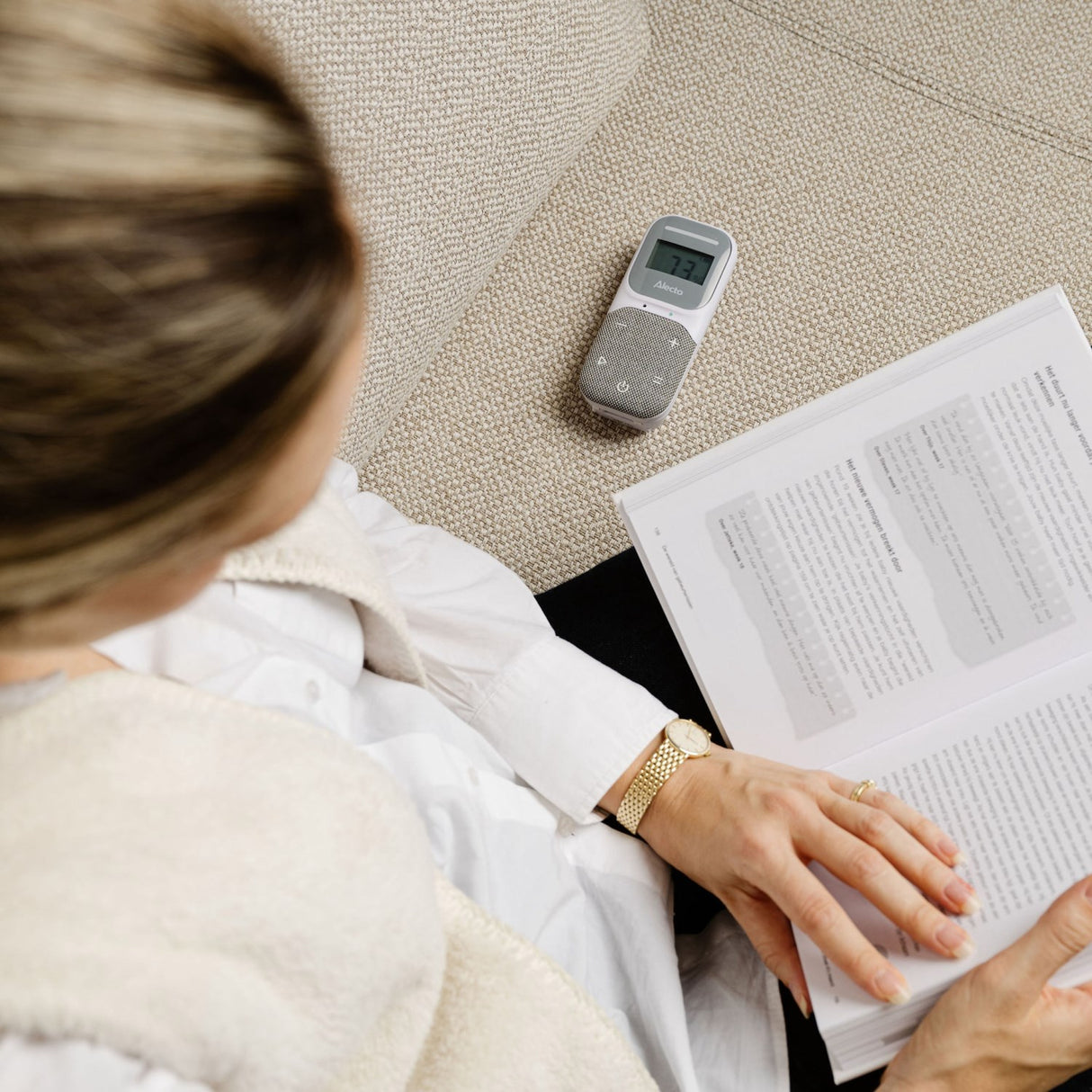 Alecto Full Eco Dect Baby Monitor Med Display