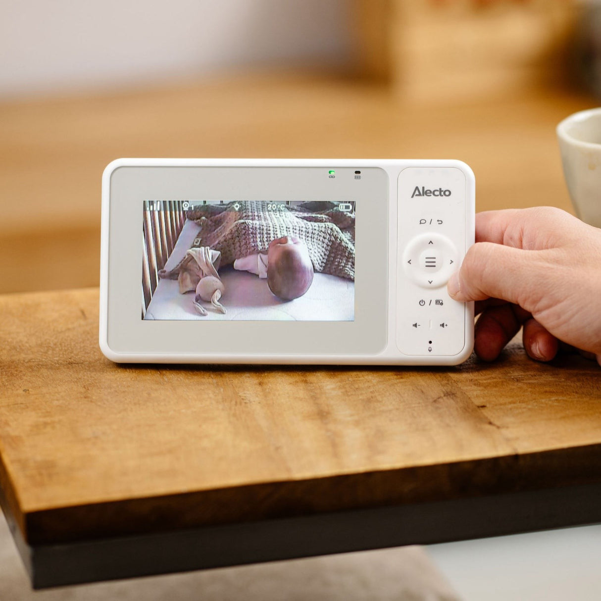Alecto Video Babycall Med 4.3 Inch Farge Display