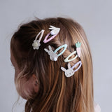 Mimi & Lula 5 Hårspenner - Mini Påskehare