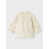 Lil'Atelier Turtledove Binda Loose Skjorte