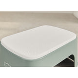 BabyBjörn Grey Green/White Børnetaburet