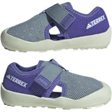 adidas Originals Magic Grey/Semi Cobalt Blue/Semi Cobalt Blue Terrex Captain Toey I Sandal